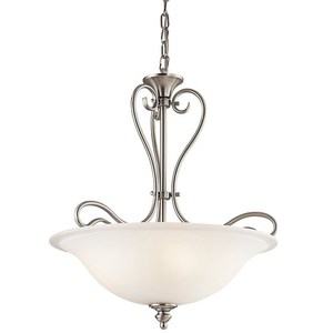 KK42903NIL18 Tanglewood Up Light Pendant Light - Brushed Nickel