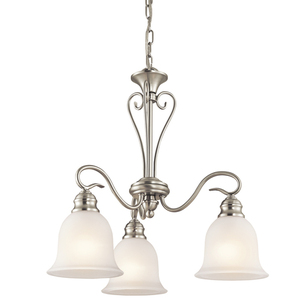 KK42905NI Tanglewood Mini Chandelier - Brushed Nickel