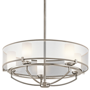 KK42921CLP Saldana Mini Chandelier - Classic Pewter