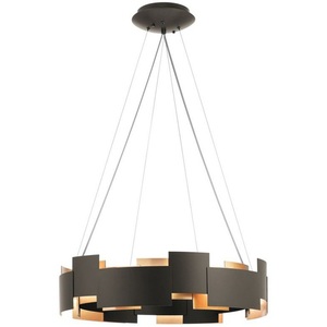 KK42992OZLED Moderne Entrance / Foyer Pendant Light - Olde Bronze