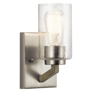 KK43038DAG Deryn 1 Bulb Wall Sconce - Distressed Antique Gray