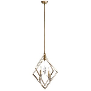 KK43051PN Layan Entrance / Foyer Pendant Light - Polished Nickel