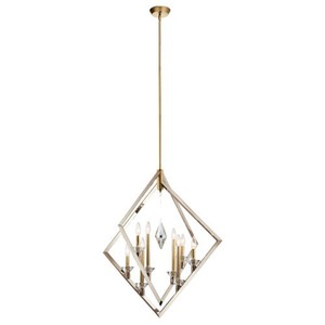 KK43052PN Layan Entrance / Foyer Pendant Light - Polished Nickel