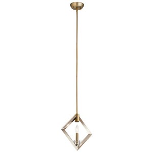 KK43053PN Layan Entrance / Foyer Pendant Light - Polished Nickel