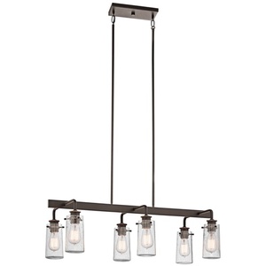 KK43059OZ Braelyn Linear Pendant Pendant Light - Olde Bronze