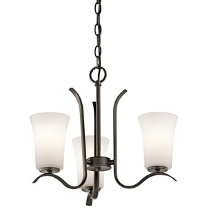 KK43073OZL16 Armida Mini Chandelier - Olde Bronze