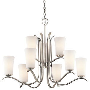 KK43075NI Armida Mid Sized Chandelier Chandelier - Brushed Nickel