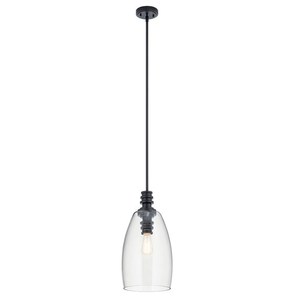 KK43090BK Lakum Down Light Pendant Light - Black