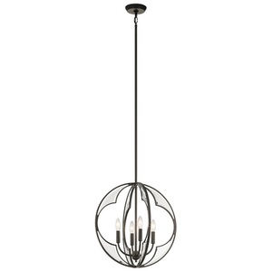 KK43096OZ Montavello Entrance / Foyer Pendant Light - Olde Bronze