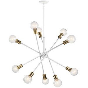 KK43119WH Armstrong Entrance / Foyer Pendant Light - White