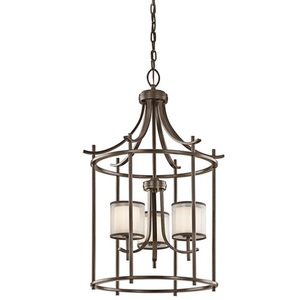 KK43139MIZ Tallie Entrance / Foyer Pendant Light - Mission Bronze