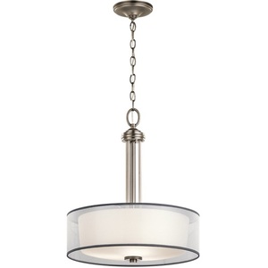 KK43153AP Tallie Drum Pendant Pendant Light - Antique Pewter