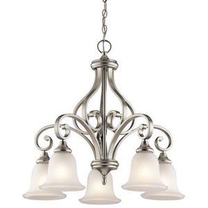 KK43158NI Monroe Mid Sized Chandelier Chandelier - Brushed Nickel