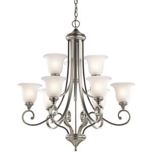 KK43159NI Monroe Mid Sized Chandelier Chandelier - Brushed Nickel