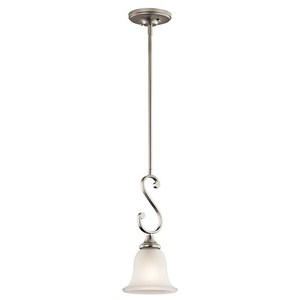 KK43162NIL18 Monroe Mini-Pendant Pendant Light - Brushed Nickel