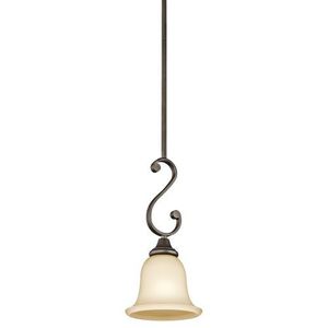 KK43162OZ Monroe Mini-Pendant Pendant Light - Olde Bronze