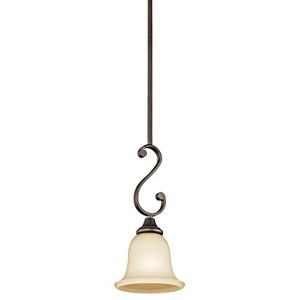 KK43162OZL18 Monroe Mini-Pendant Pendant Light - Olde Bronze