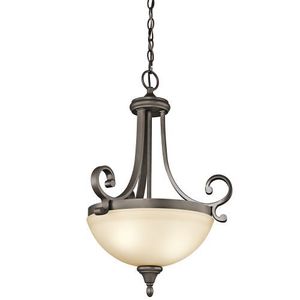 KK43163OZ Monroe Up Light Pendant Light - Olde Bronze