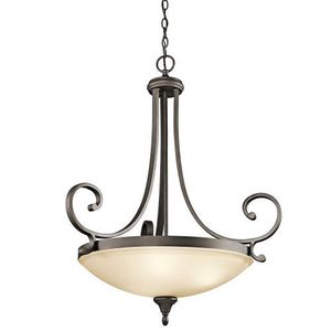 KK43164OZ Monroe Up Light Pendant Light - Olde Bronze