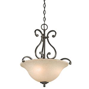 KK43227OZ Camerena Up Light Pendant Light - Olde Bronze