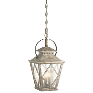 KK43259DAW Hayman Bay Entrance / Foyer Pendant Light - Distressed Antique White