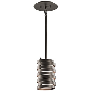 KK43304OZ Roswell Mini-Pendant Pendant Light - Olde Bronze