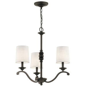 KK43391OZ Versailles Mini Chandelier - Olde Bronze