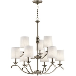 KK43393AP Versailles Mid Sized Chandelier Chandelier - Antique Pewter