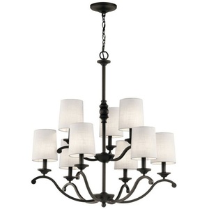 KK43393OZ Versailles Mid Sized Chandelier Chandelier - Olde Bronze