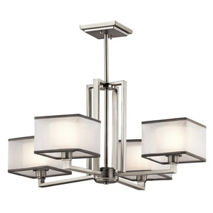 KK43438NI Kailey Mid Sized Chandelier Chandelier - Brushed Nickel