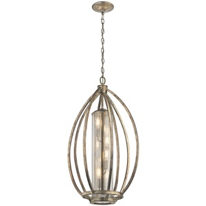 KK43451SGD Savanna Entrance / Foyer Pendant Light - Sterling Gold