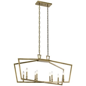 KK43494NBR Abbotswell Linear Pendant Pendant Light - Natural Brass