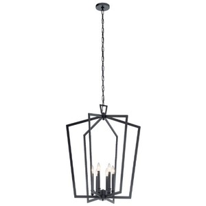 KK43495BK Abbotswell Entrance / Foyer Pendant Light - Black