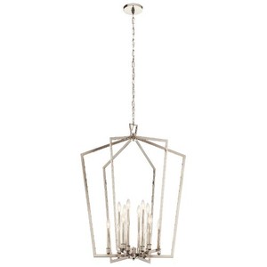 KK43496PN Abbotswell Entrance / Foyer Pendant Light - Polished Nickel