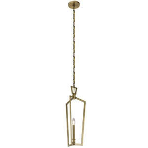 KK43497NBR Abbotswell Mini-Pendant Pendant Light - Natural Brass