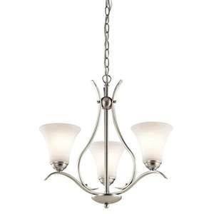 KK43503NI Keiran Mini Chandelier - Brushed Nickel