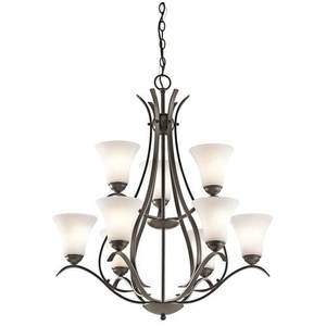 KK43506OZ Keiran Mid Sized Chandelier Chandelier - Olde Bronze