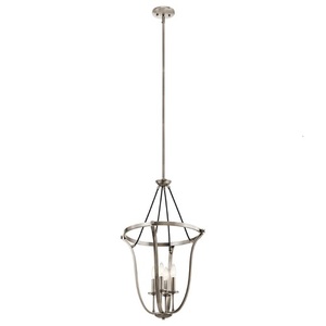 KK43535CLP Thisbe Entrance / Foyer Pendant Light - Classic Pewter