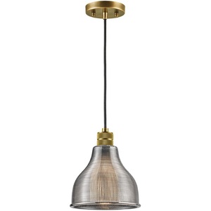 KK43551NBR Devin Mini-Pendant Pendant Light - Natural Brass