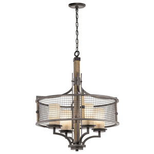 KK43582AVI Ahrendale Entrance / Foyer Pendant Light - Anvil Iron