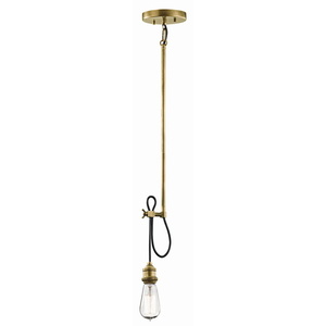 KK43589NBR Rumer Mini-Pendant Pendant Light - Natural Brass