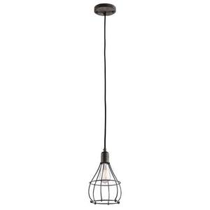 KK43602WZC Industrial Cage Mini-Pendant Pendant Light - Weathered Zinc