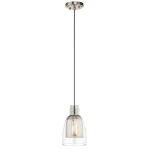 KK43625NI Evie Mini-Pendant Pendant Light - Brushed Nickel