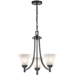 KK43630BK Serena Mini Chandelier - Black