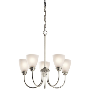 KK43638NI Jolie Mini Chandelier - Brushed Nickel