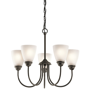 KK43638OZ Jolie Mini Chandelier - Olde Bronze