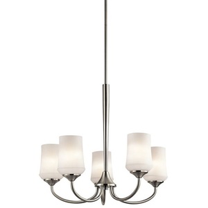 KK43665NIL18 Aubrey Mid Sized Chandelier Chandelier - Brushed Nickel