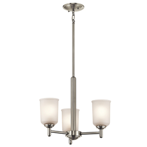 KK43670NI Shailene Mini Chandelier - Brushed Nickel