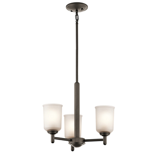 KK43670OZ Shailene Mini Chandelier - Olde Bronze