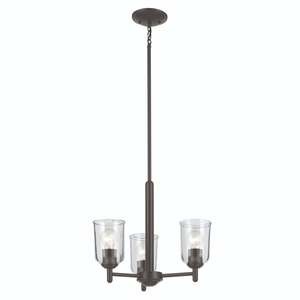 KK43670OZCLR Shailene Mini Chandelier - Olde Bronze